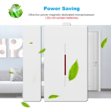 Интеллектуальный выключатель света SONOFF DW1 Сенсор 433 МГц дверная оконная сигнализация Сенсор Беспроводной автоматизации сигнализации Совместимо с RF Bridge для охранной сигнализации Системы