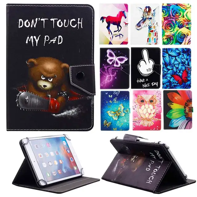 Universal Case For 9.7'' 10'' 10.1'' inch Tablet PC Printed PU Leather