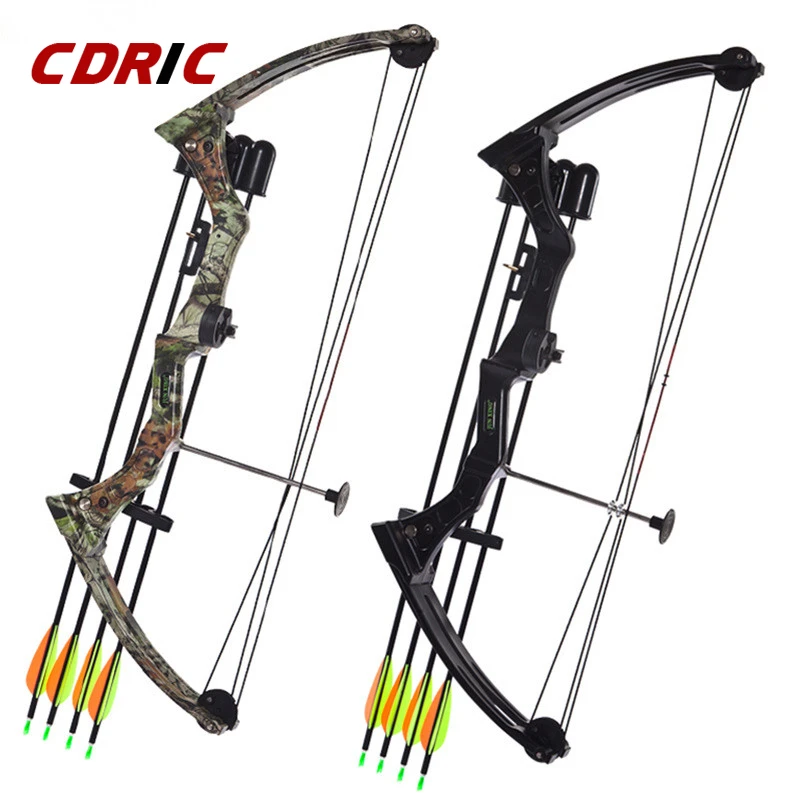 2 色 ポンドアルミ合金弓狩猟弓 矢印セットプーリー魚射撃弓子供のための大人 Bow Arrow Aliexpress