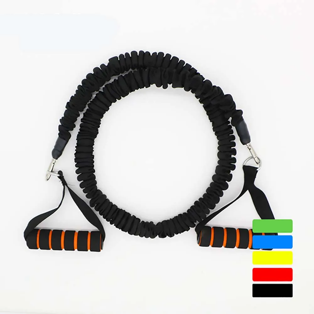 Фдбро трубчатая ткань Спортивная латексная Йога Drawstring Латексная лента