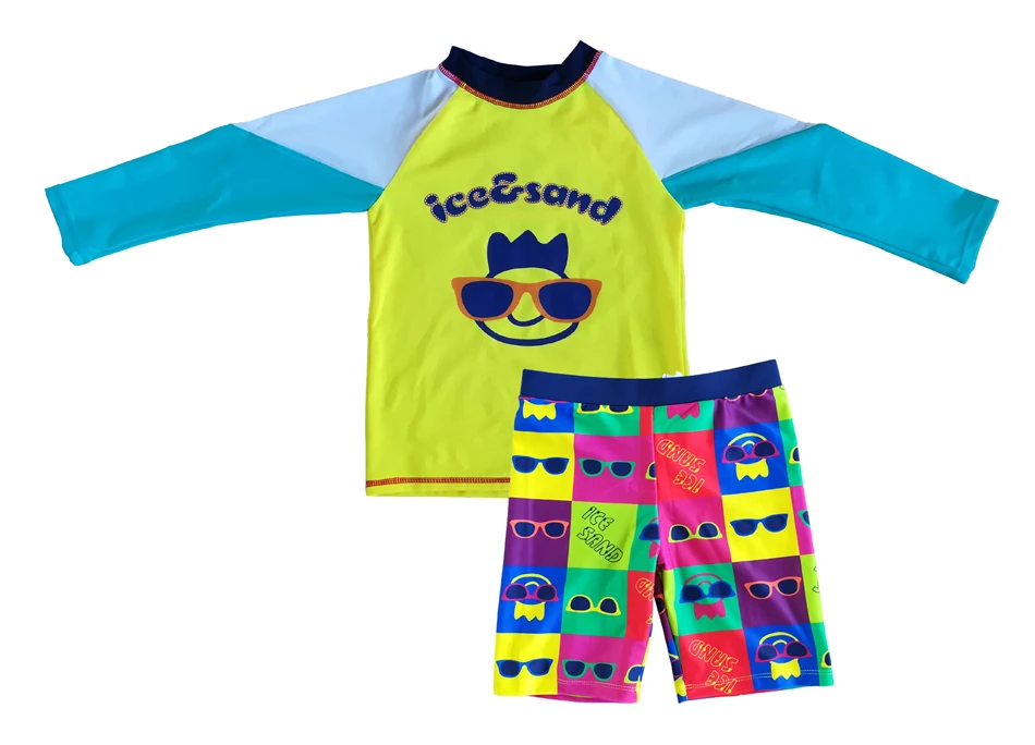 Bonverano(TM) Baby Boys' Swimwear Sunsuit set UPF 50+ UV Protection Two