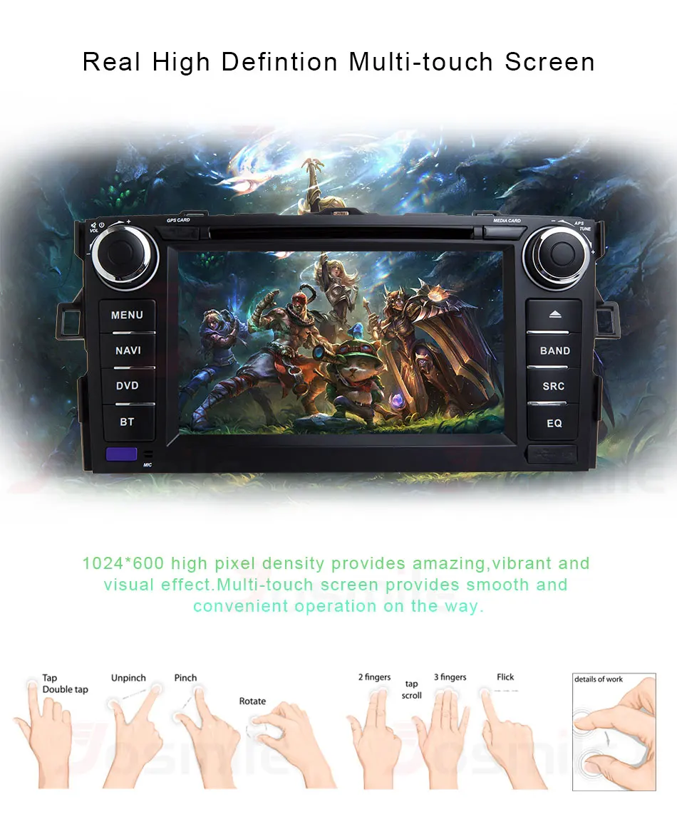 Clearance Android 8.1 Car Audio Radio DVD Player For Toyota Auris hatchback Corolla Vehicle GPS Navigation Raido BT Wifi/4G MAP DAB+ 6 Clearance Android 8.1 Car Audio Radio DVD Player For Toyota Auris hatchback Corolla Vehicle GPS Navigation Raido BT Wifi/4G MAP DAB+ 6