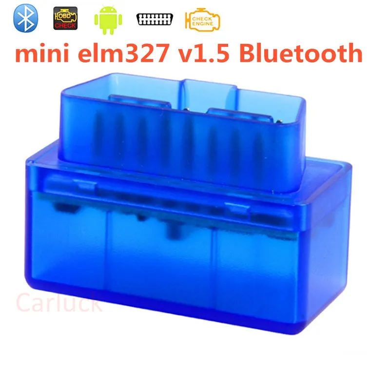 Диагностический сканер ELM327 V1.5 Bluetooth с чипом PIC18F25K80 OBD2 OBD II поддерживает протокол