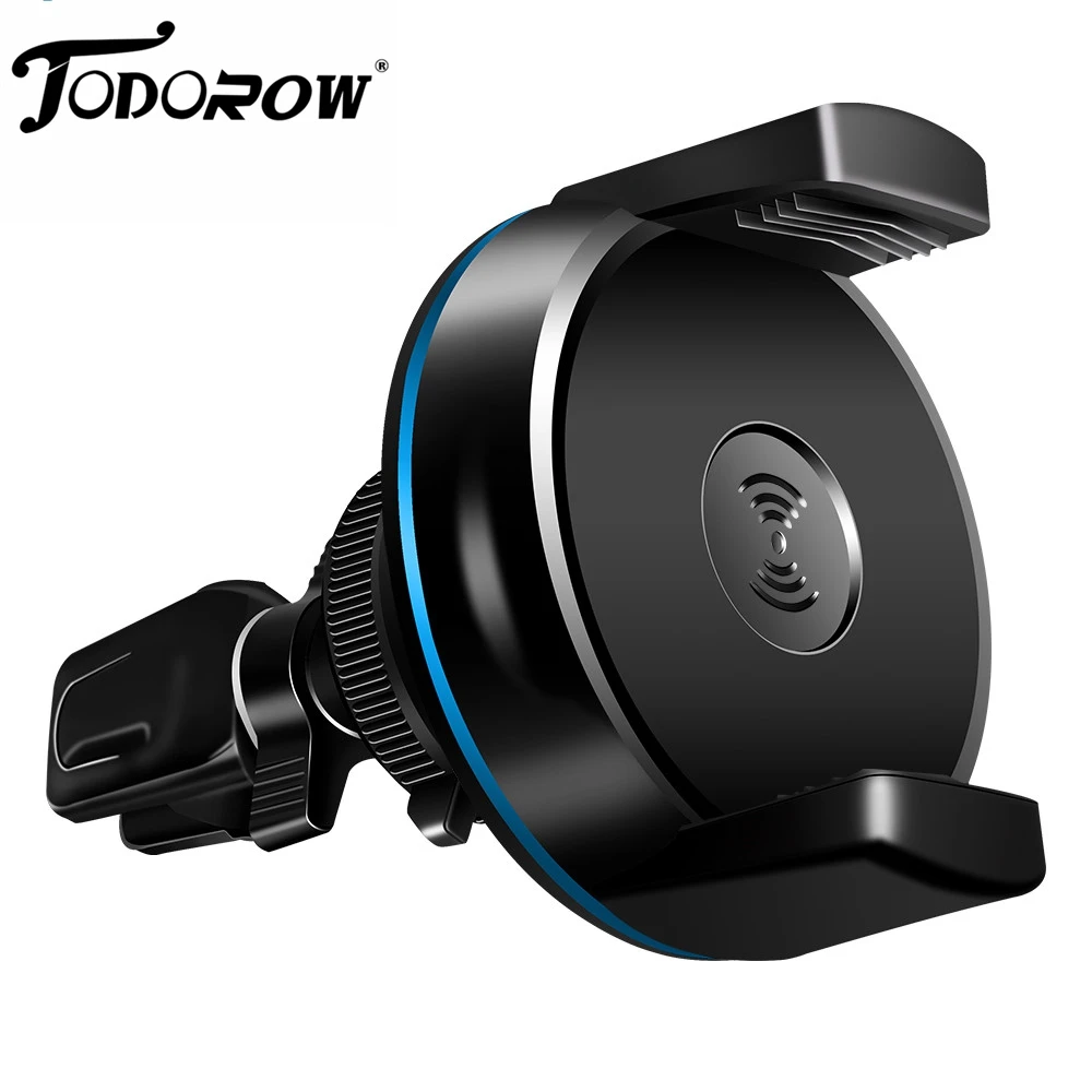 2018 Car Air Vent Mount Qi Wireless Charger For iPhone X 8