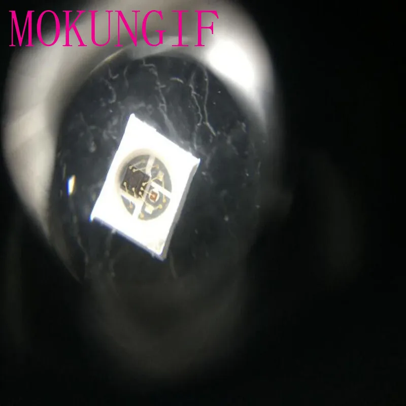 Полноцветный чип SK6812 WS2812B 2427 SMD Тип 0 1 Вт 1000 шт. со встроенным источником света