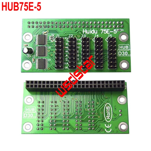Адаптер для HD-карты с поддержкой 1/32 Scan 5 * HUB75 HUB75E | Электронные компоненты и
