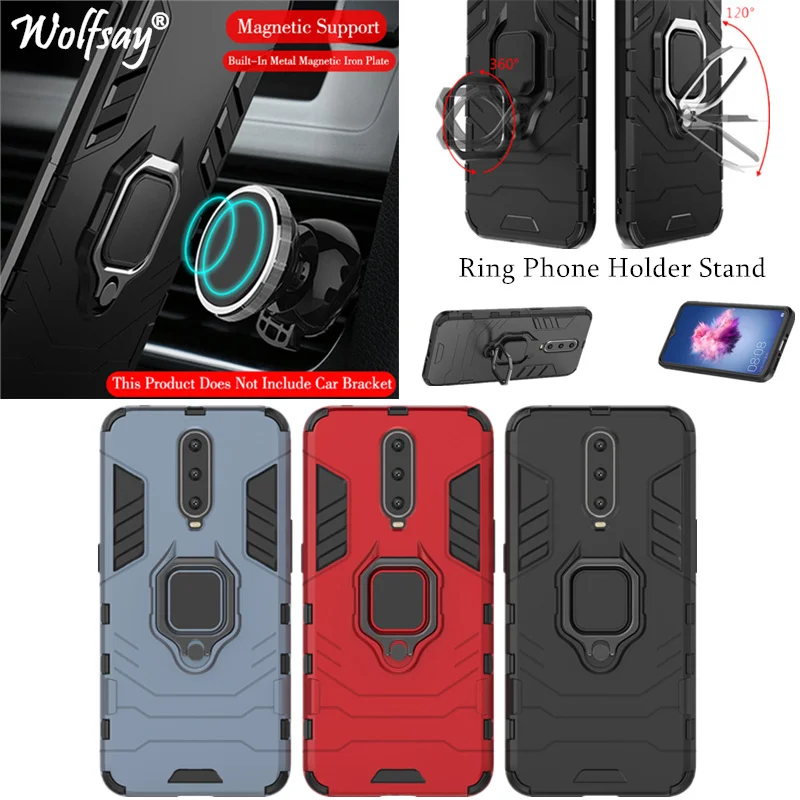 Phone Holder Finger Ring For Oppo RX17 Pro Case Magnet Armor Fashion Cover on the For Oppo RX17 Pro Phone Case Oppo RX17/R17 Pro