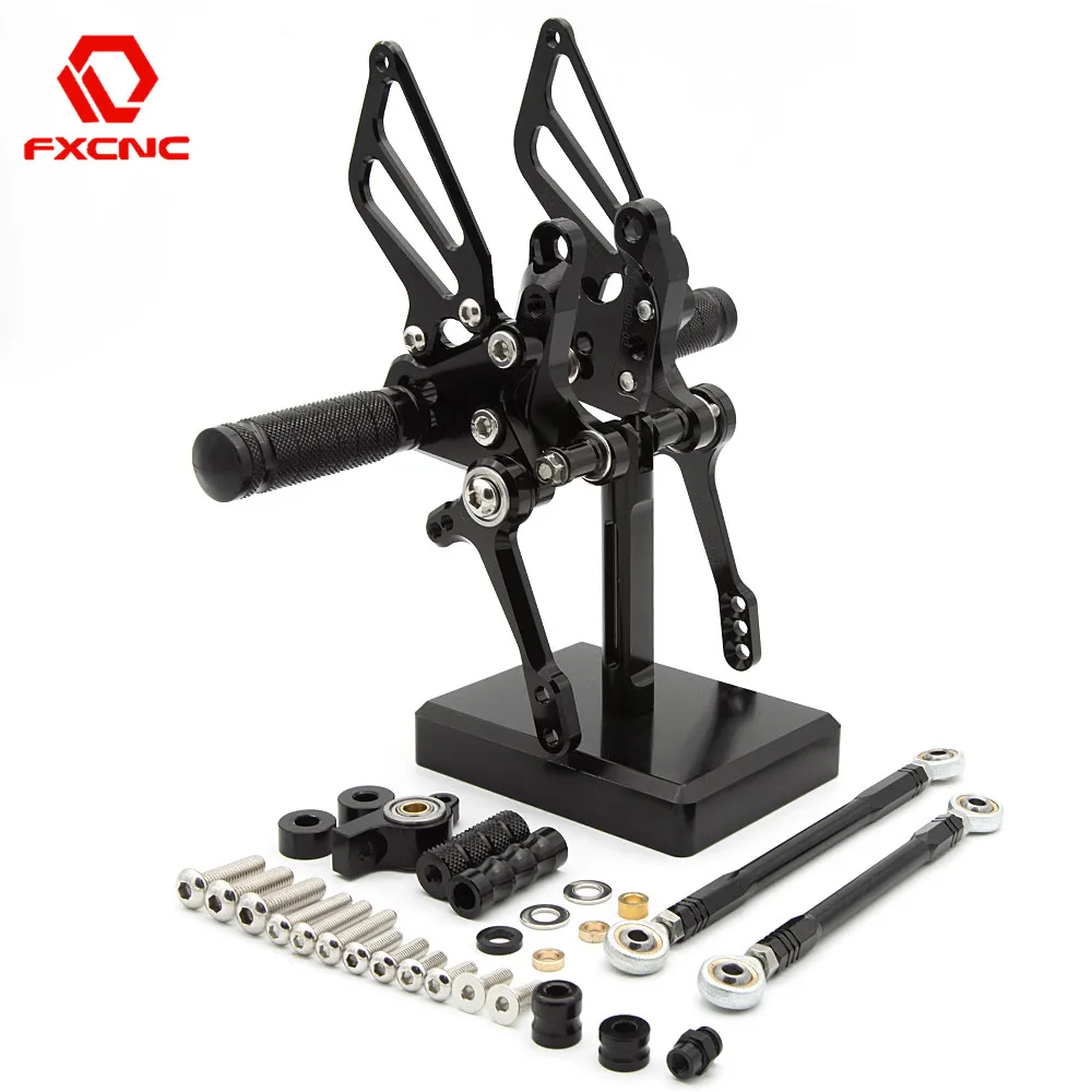 

FOR Ducati 848/848 EV0 2008-2013 2012 2011 2010 2009 Aluminum Adjustable Motorcycle Rearsets Rear Sets Foot Pegs Pedal Footrest