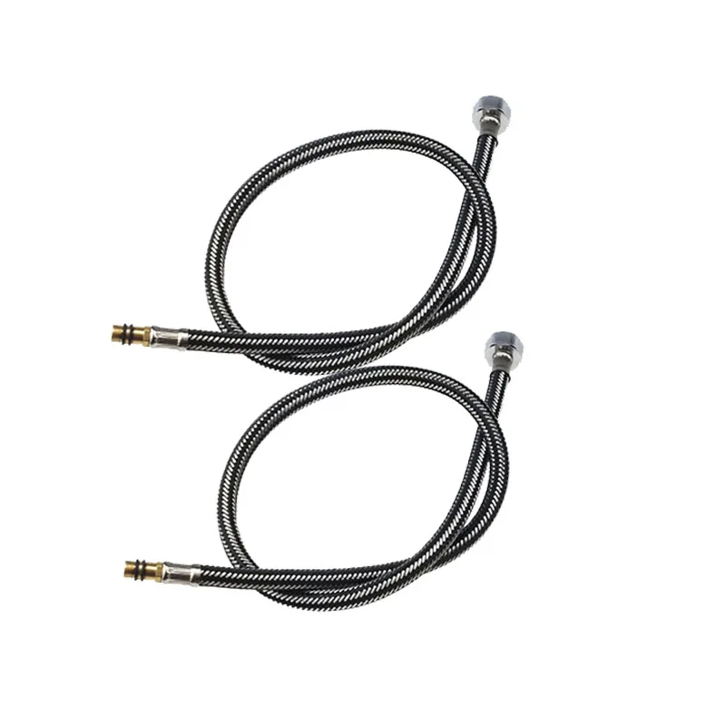 1 pair of G1/2 600mm Stainless Steel Flexible cold/hot mixer Faucet Water supply 4'' pipe Hoses