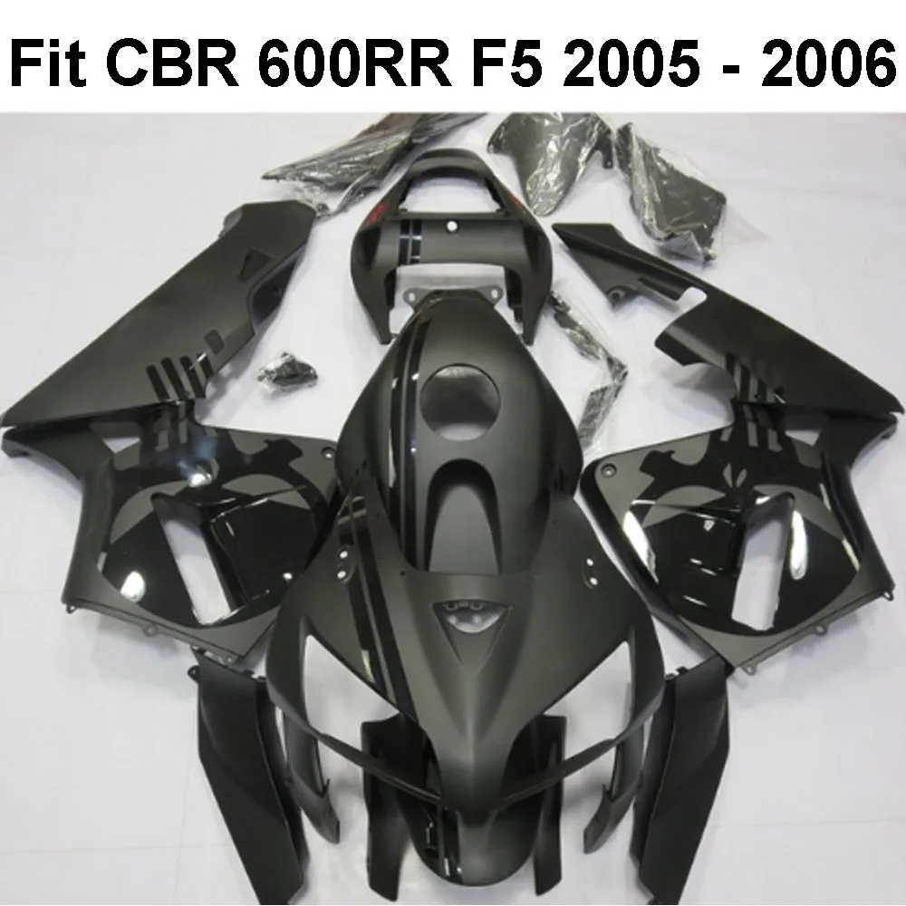 CBR600RR Black Painted Injection Fairing Kit for Honda CBR 600 RR F5
