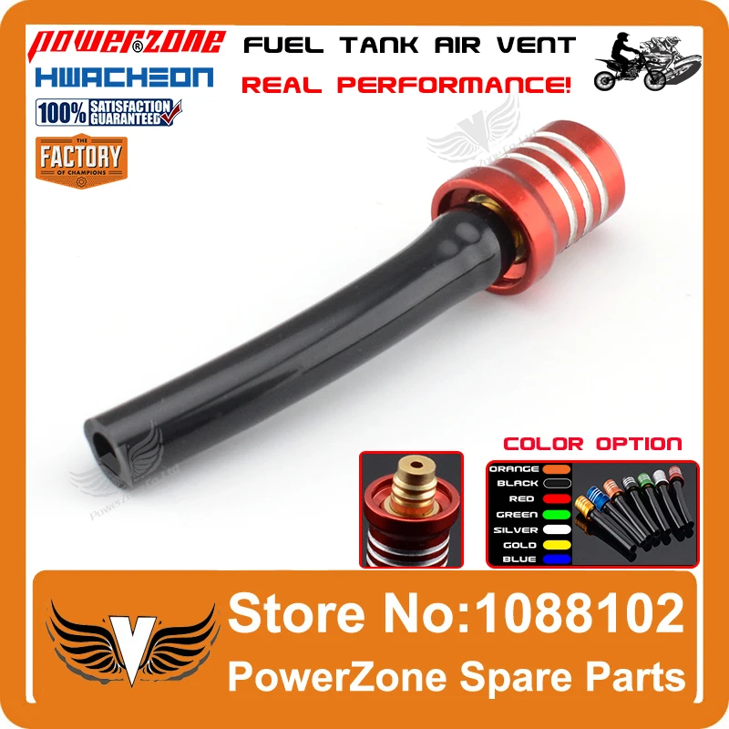 CNC Fuel Tank Air Vent Gas Cap oil Vent Fit Motorcycle Motocross CR CRF