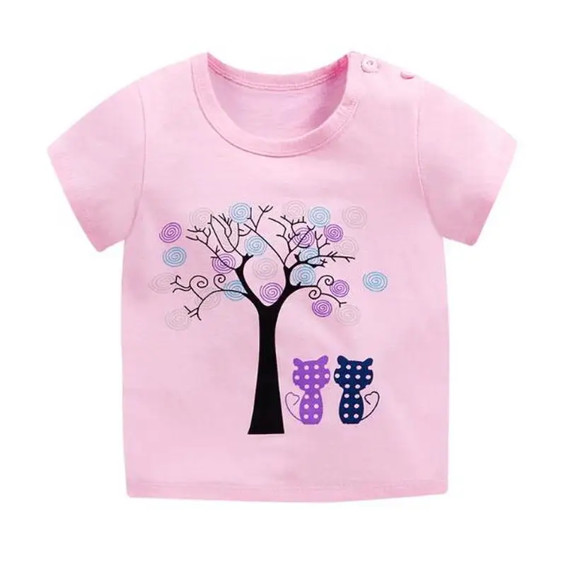 

Children's short sleeve T-shirt cotton girl's summer clothes baby's summer children's clothes 2019 boy's jacket