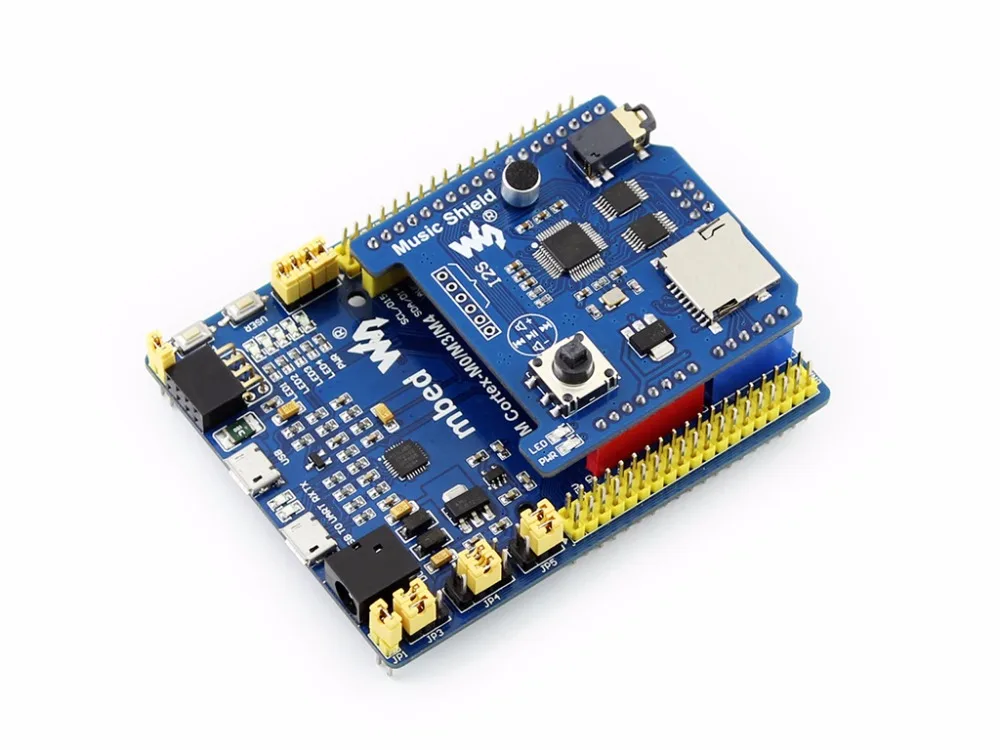 Макетная плата B STM32 набор из 3 экранов (OLED RTC AD/DA аудио кодек...) + ST LINK совместимый с