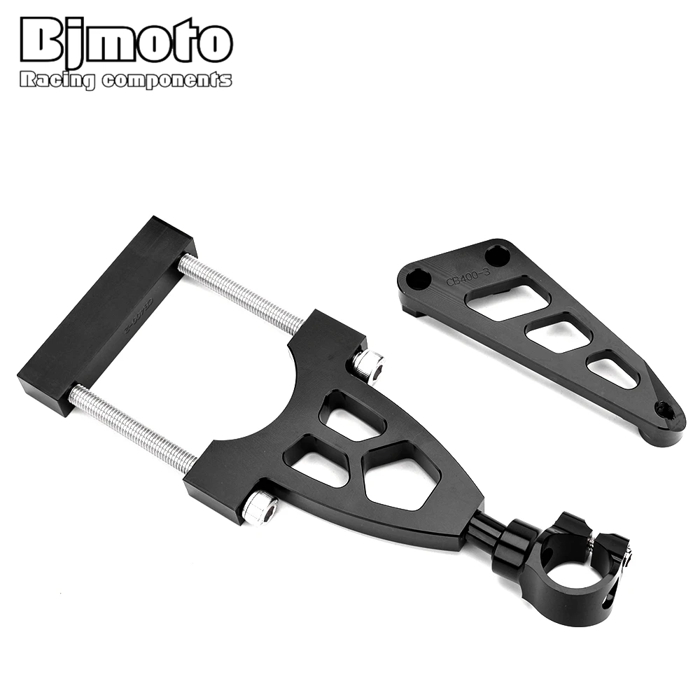 

BJMOTO Moto Shock Absorber Direction Damping Bracket For Honda CB400 VTEC 1999 Motorcycle Steering Stabilize Damper Support Kit