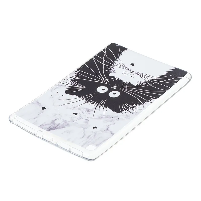 Wekays For Amazon Fire HD 8 Cartoon Cat Soft Silicone Fundas Case For Amazon Kindle Fire HD 8 HD8 2015 2016 2017 8.0