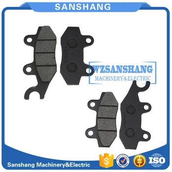 

a set of front brake pad friction plates combination for cfmoto Z6