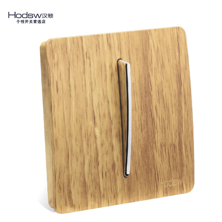 1 intermediate  2 Way   wall switch socket pane push button light wall switch Retro Wall Switch  (8)
