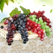 1 шт Искусственные Фрукты Пластиковые искусственные виноградные поддельные фрукты для дома украшение стола для вечеринки