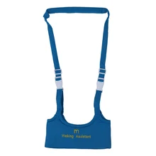 Лидер продаж, Детский жилет для ходьбы, для детей ясельного возраста, для обучения ходунки на жгуте ремень для поддержки(темно-синий