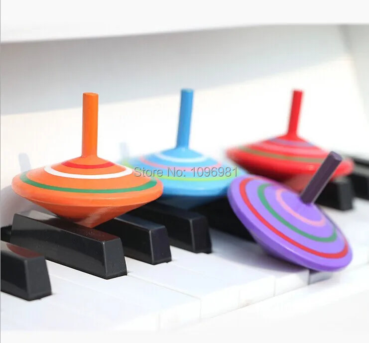 Free Shipping Top Secret Mystery Spinning Top cute wooden