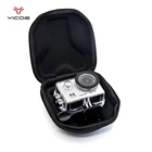 Cheap Black Shockproof EVA Protective Mini Storage Case Video Bag Small For Go Pro 5 4 3 xiaomi yi 4K SJCAM Action Sport Cam Accessory
