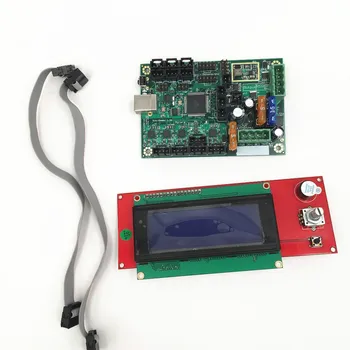 

Fast Ship!Clone Prusa i3 ramps 1.4 2004 LCD with Mini-Rambo 1.3a mainboard for Prusa i3 MK2 3d printer designed by Ultimachine