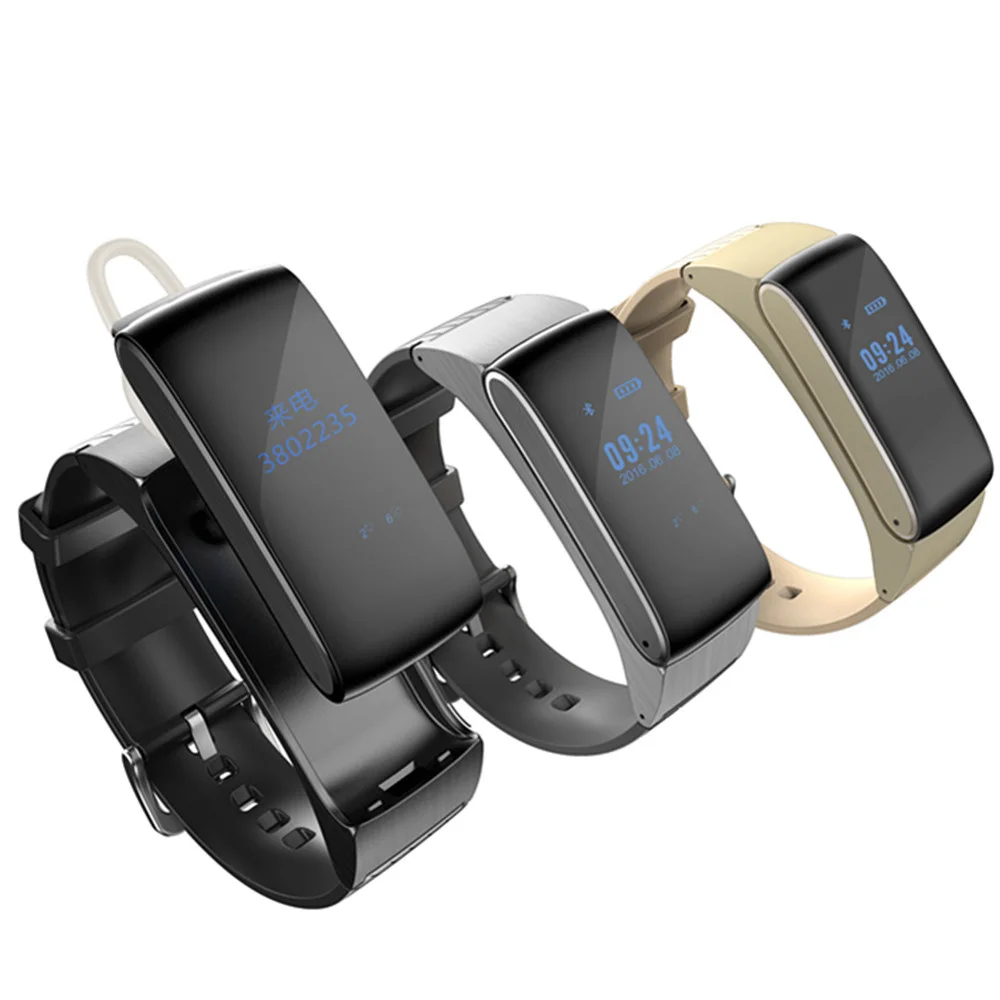 Smart Band Talkband Bluetooth Watch Bracelet DF22 Portable Talk Smartband Pedometer Active Fitness Tracker For IOS