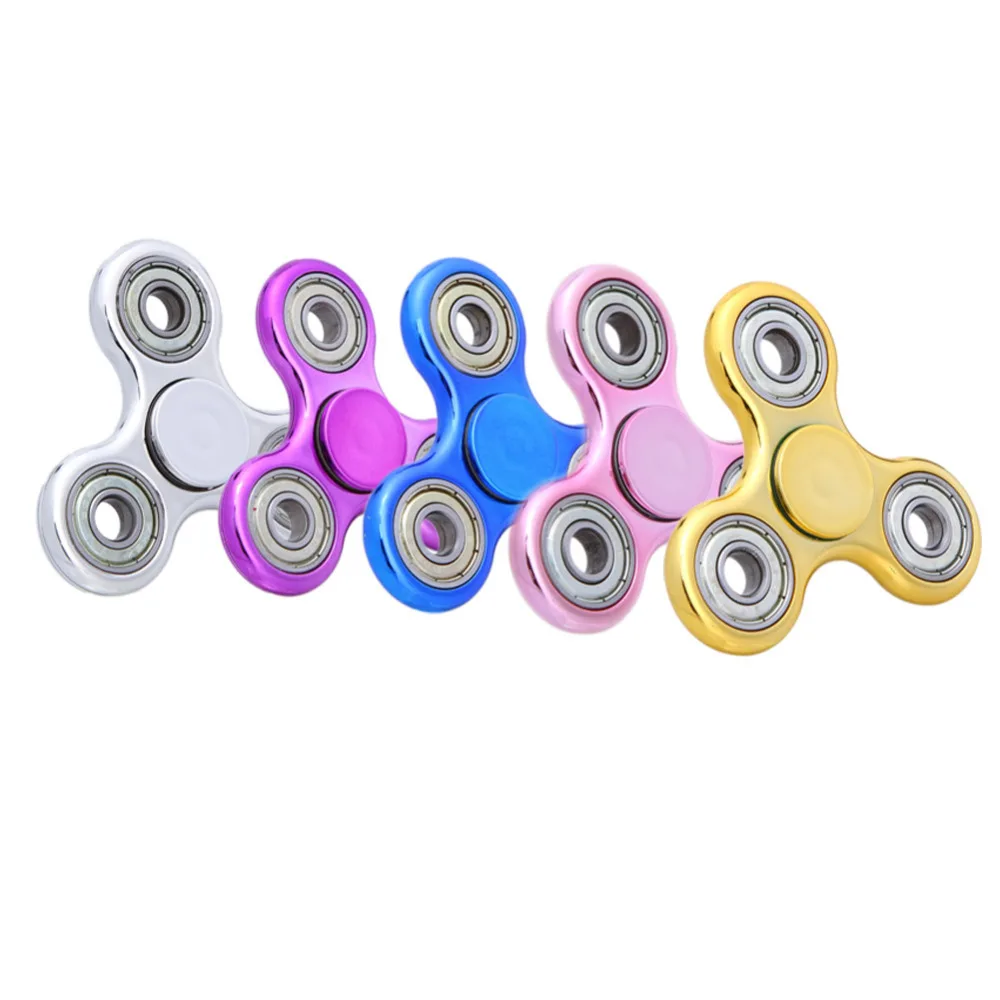 

New Tri Hand Fidget Spinner Decompression Gyro Toys For ADD, ADHD, Anxiety, and Autism Adult Children Stress Wheel