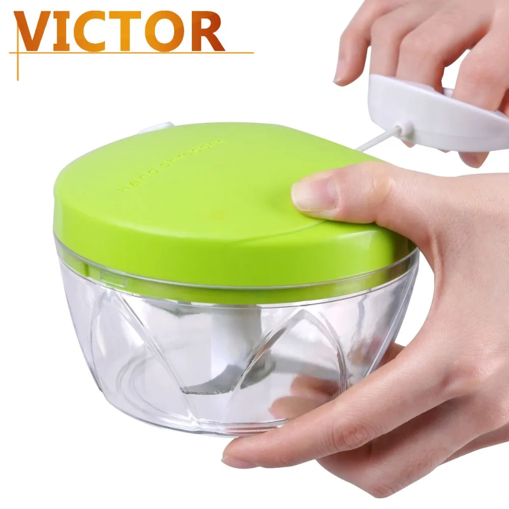 Multifunction Vegetable Chopper Hand Powered Food Chopper Manual Meat