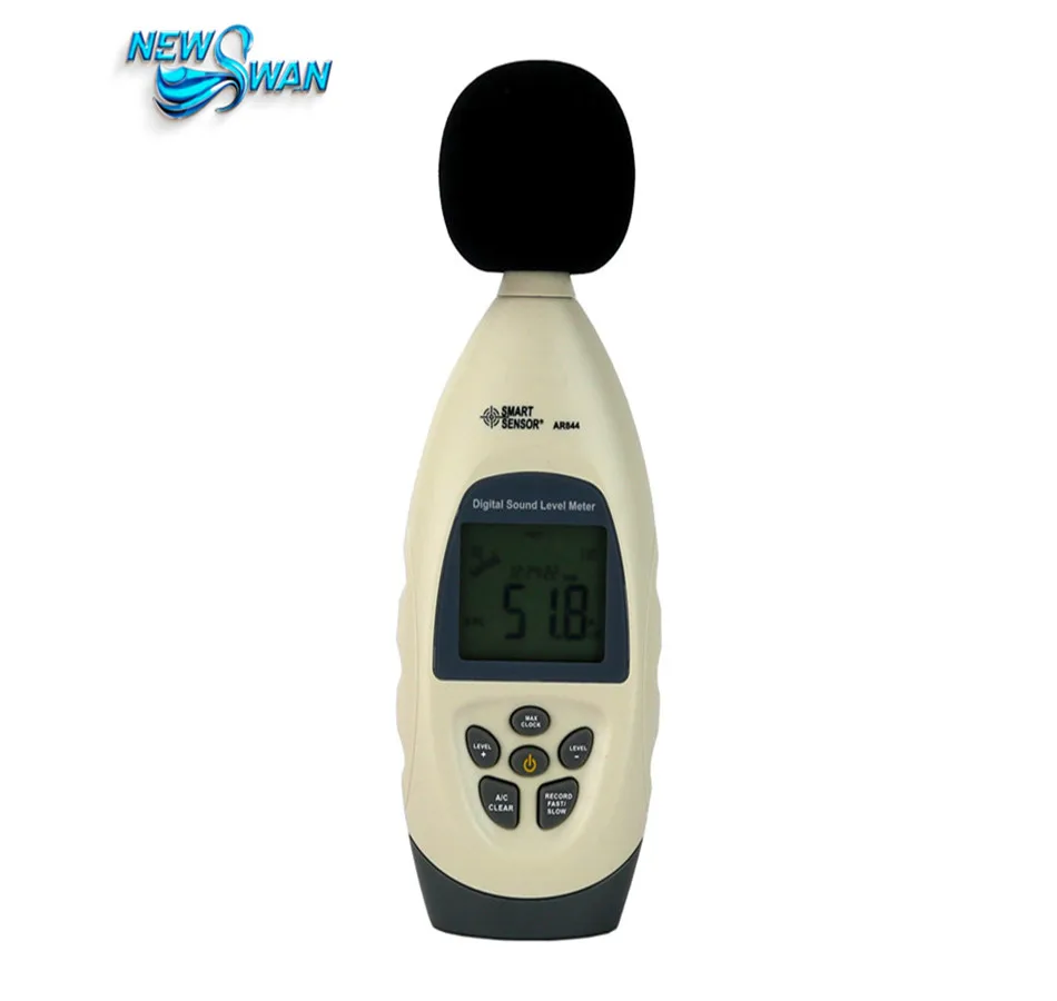 

Digital Sound Level Meter Noise Level Meter with Software & USB Cable 30~130dB 31.5HZ~8.5KHZ AR844