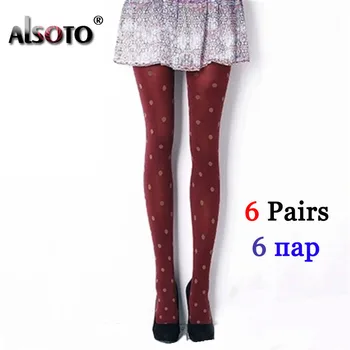 

ALSOTO Sexy Summer Style Women Pantyhose Slim Was Thin Cute Tights Kawaii Print Stockings for Ladies Collant Femme