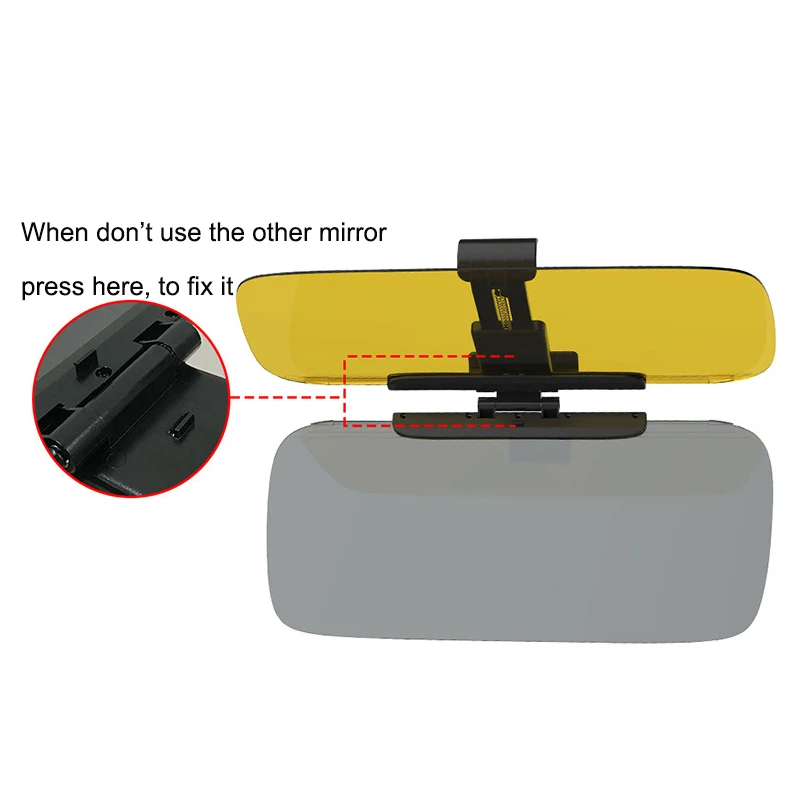 Ceny Wysokiej jakości dzień i noc Anti dazzle Car Visor Anti olśniewający gogle zacisk sprężynowy Clear View Visor