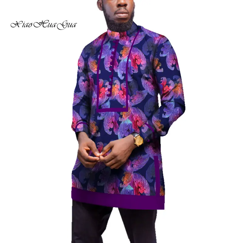 Tradicional Africano Africano Bazin Riche Encabeça Homens