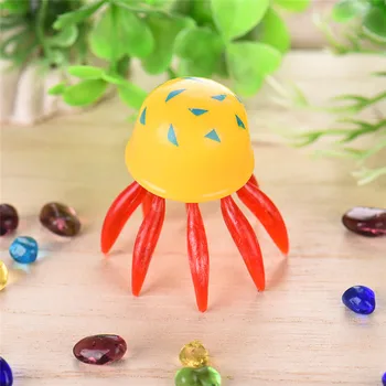 

Artificial Oxygen Pump Floating Swimming Simulation Ornamental Decorate Jellyfish to Aquarium Fish Tank Decor