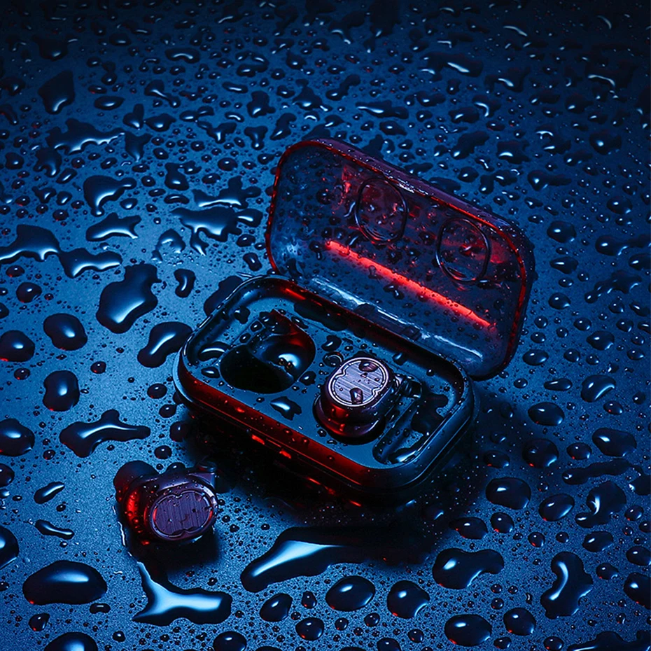 TWS 8 Wireless Bluetooth 5.0 Earbuds Touch Control Earphone / Mini Sport Waterproof Earphones with Charging Box for Smart Phones