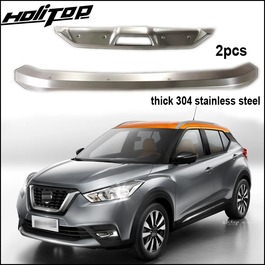 

stainless steel skid plate bumper guard bumper protection bull bar for Nissan Kicks,quality supplier, high quality guarantee.