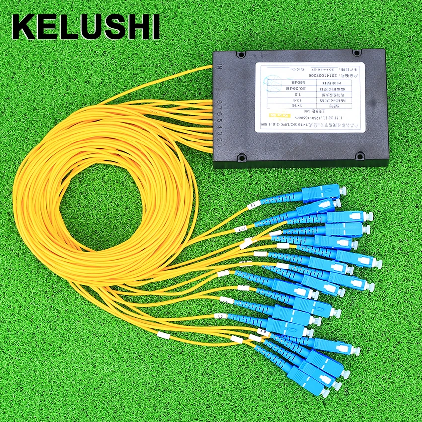 bilder für KELUSHI 1x16PLC Splitter Hhx Kassetten plc Optischen Splitter Lwl-splitter acri Sc-schnittstelle Optical Fiber Verzweigung Gerät bilder für KELUSHI 1x16PLC Splitter Hhx Kassetten plc Optischen Splitter Lwl-splitter acri Sc-schnittstelle Optical Fiber Verzweigung Gerät