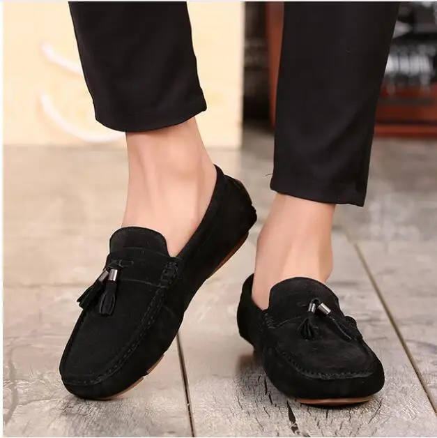 

2018 New Men Shoes Genuine Leather Shoes Formal Loafers Men Casual Shoes Breathable Custom Made YSS01-06