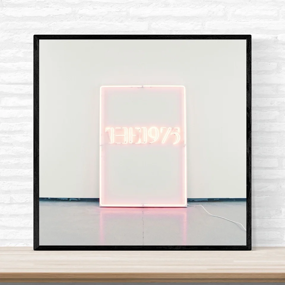 The 1975 I Like It When You Sleep For You Are So Beautiful Yet So Unaware Of It Album Cover Print On Canvas Home Decor No Frame Painting Calligraphy Aliexpress