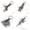 Multiple Guitar Butterfly Pendant Suspension Leather Keychain Key Chain Charms for Keys Car Keys Accessories Keychain on a Bag ► Photo 3/6