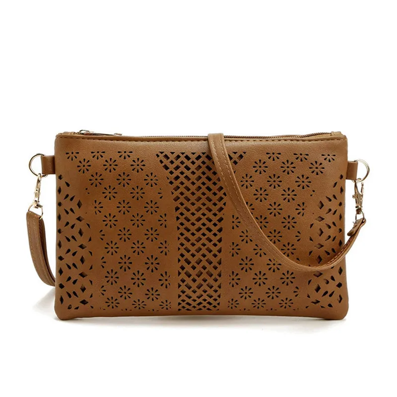 Maison Fabre Women Messenger Bags PU Hollow Out Crossbody Bags Shoulder Purse Handbags high quality  Drop shipping      X0822#303