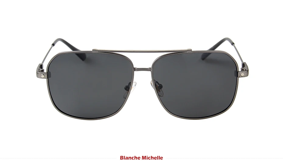 Бренд Blanche Michel, дизайнерские винтажные Квадратные Солнцезащитные очки, мужские поляризационные солнцезащитные очки UV400, женские солнцезащитные очки для вождения, мужские солнцезащитные очки oculos