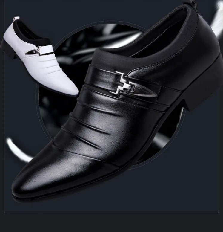 White Hollow brown Creux hole Hommes Tendance hole Black Chaussures Black L'angleterre Richelieus D'affaires La Version Robe Brown Cuir De white En Casual Hollow D'été Masculine Noir xFSxwpT1q