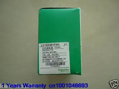

DHL/EUB 5pcs NEW Original for Schneider LC1E3201F5N LC1-E3201F5N AC110V Contactor 15-18