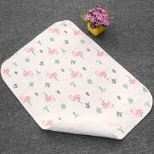 80*100 детские марлевые пеленки с высокой плотностью водонепроницаемый дышащий Моющийся хлопок для новорожденных детей