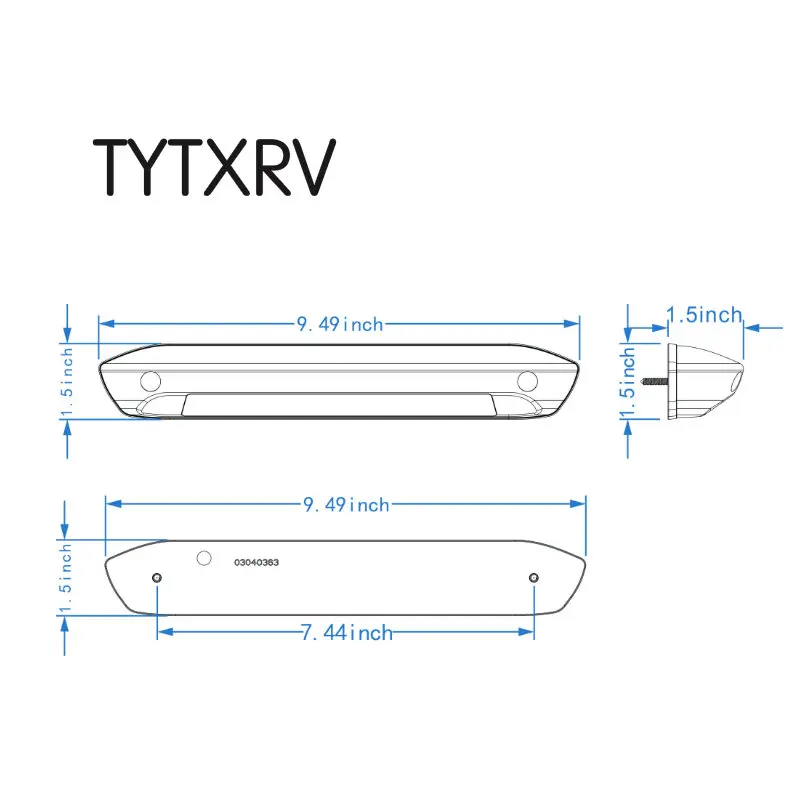 12 V/24 V RV светодиодный тент крыльцо Светильник Водонепроницаемый дом на колесах караван интерьерные настенные светильники Светильник бар Ван Camper прицеп наружные лампы