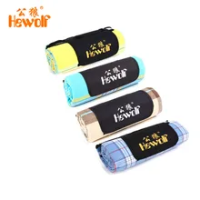 Hewolf кашемировый коврик для пикника Водонепроницаемый Алюминиевый пленочный тент спальный коврик складной коврик для пляжа или палатки Одеяло Подушка 170*130 см