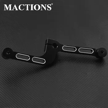 

Motorcycle CNC Gear Shift Lever Softer Footrest For Harley Sportster XL 883L Superlow 11-17 XL883N Iron 09-17 XL1200L Low Black
