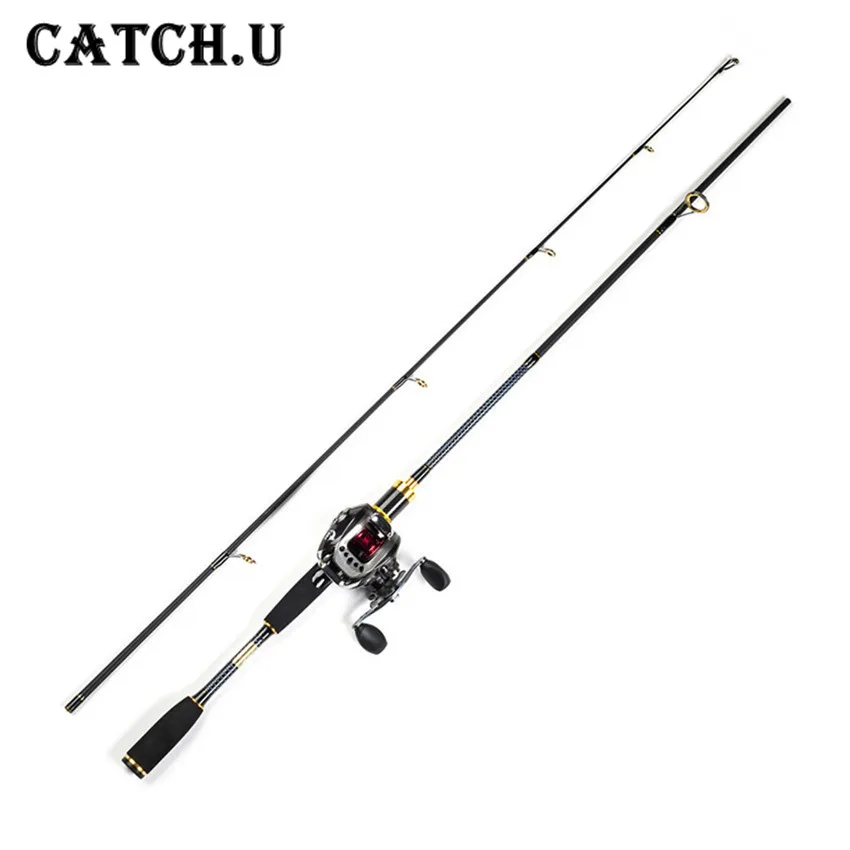 

Catch.U Spinning Fishing Rod Fast Action,Fishing Rods Carbon Casting Spinning Fishing Rod