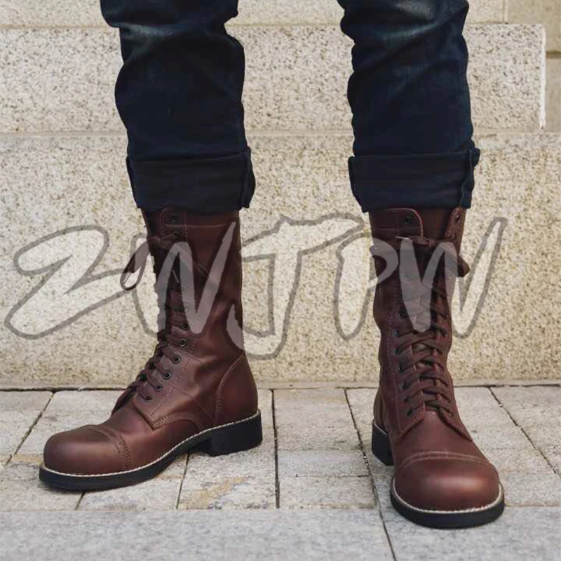 Ww2 exército dos eua 10182 paraquedistas botas